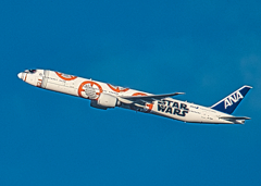 伊丹スカイパーク　bb8　starwarsjet