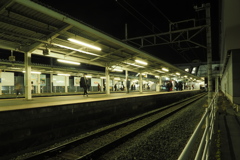 しなの鉄道の夜 (53)上田駅