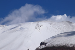 浅間山雪模様 2018(2)