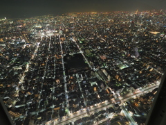夜の東京スカイツリーにて (3)