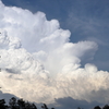 雲がモクモク