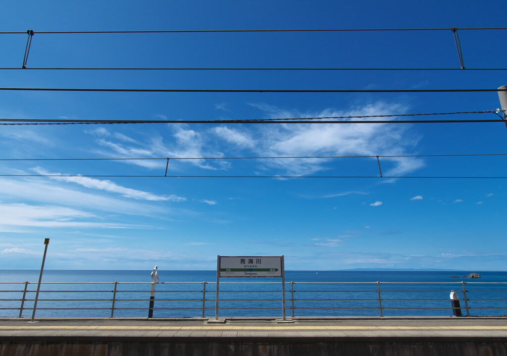 青海川駅にて (5)
