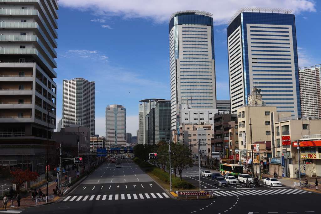 豊洲の街並み