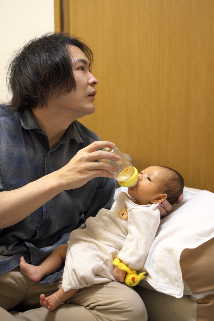 新米パパ、奮闘中！！