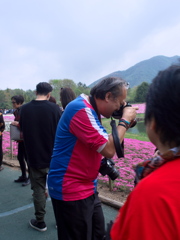 2019富士芝桜まつりにて 撮る人を撮る (6)
