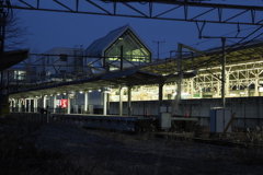 しなの鉄道の夜 (6)軽井沢駅