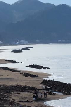 初冬海岸