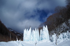 氷のオブジェ