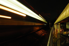 しなの鉄道の夜 (33)滋野駅