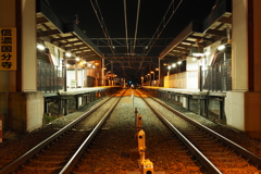 しなの鉄道の夜 (48)信濃国分寺駅