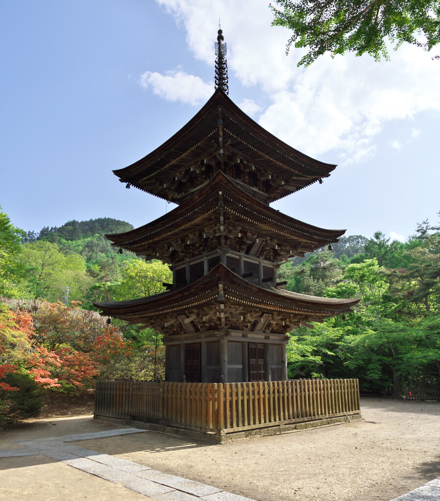 上田市 前山寺にて (5)
