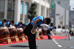 川越百万灯夏祭りにて