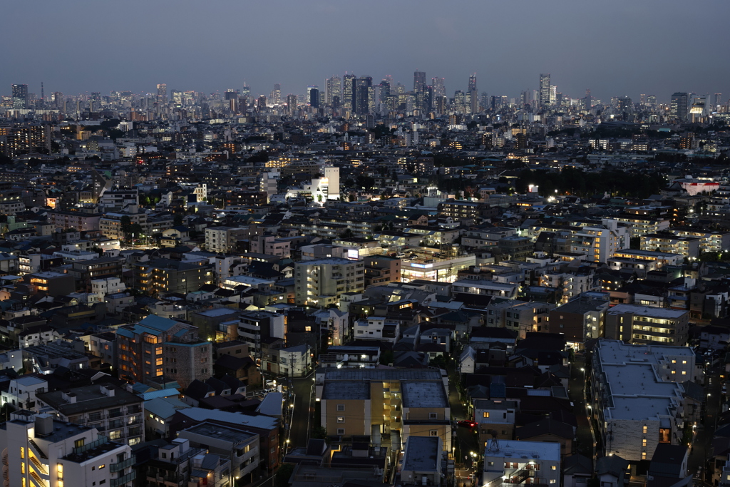 練馬夜景 EOS R5+RF50F1.2