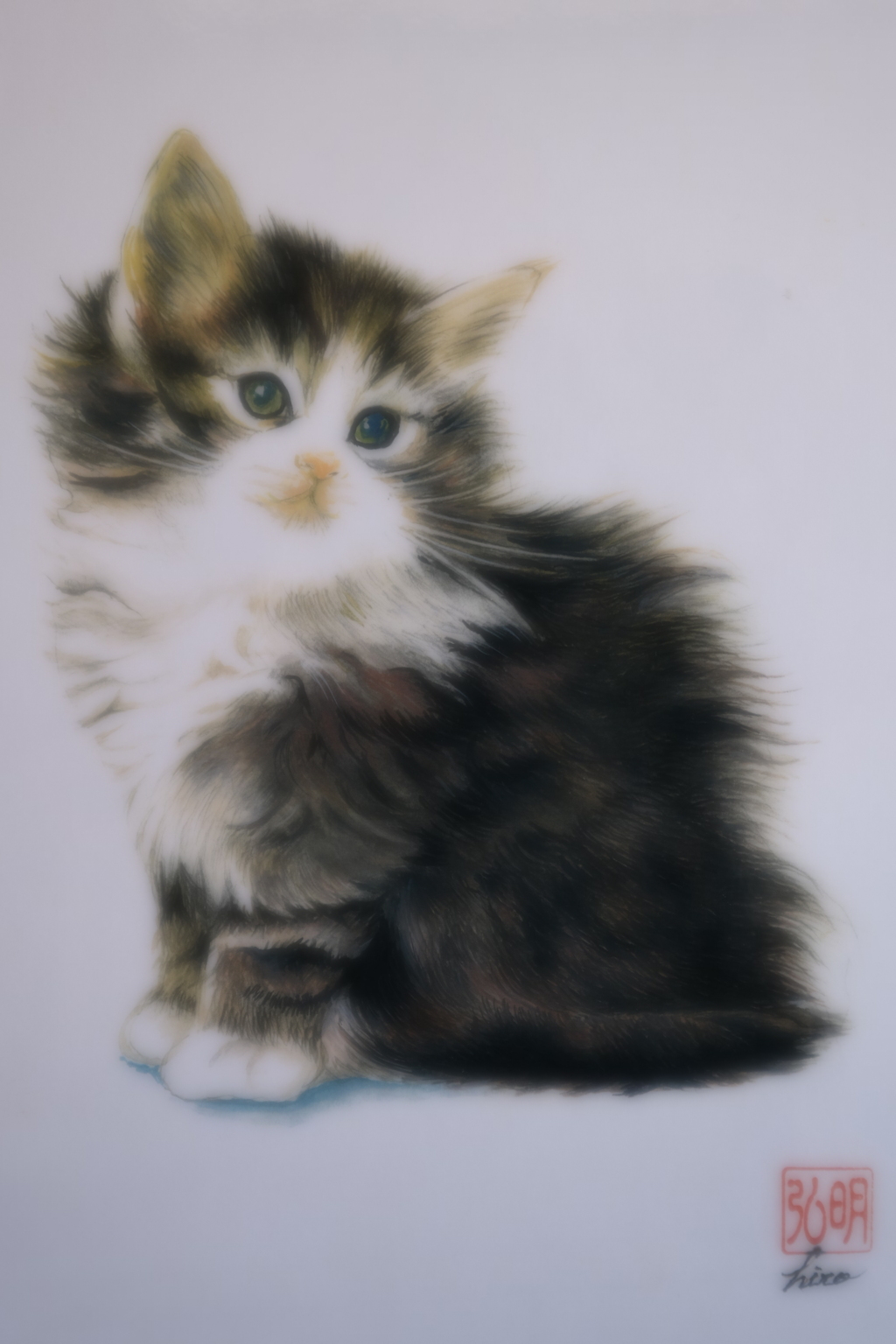 可愛い過ぎる猫の絵