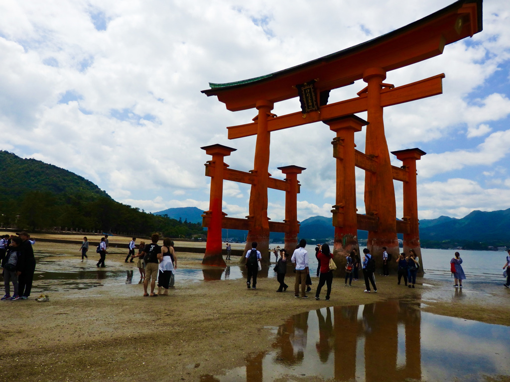 宮島の厳島神社　大鳥居２