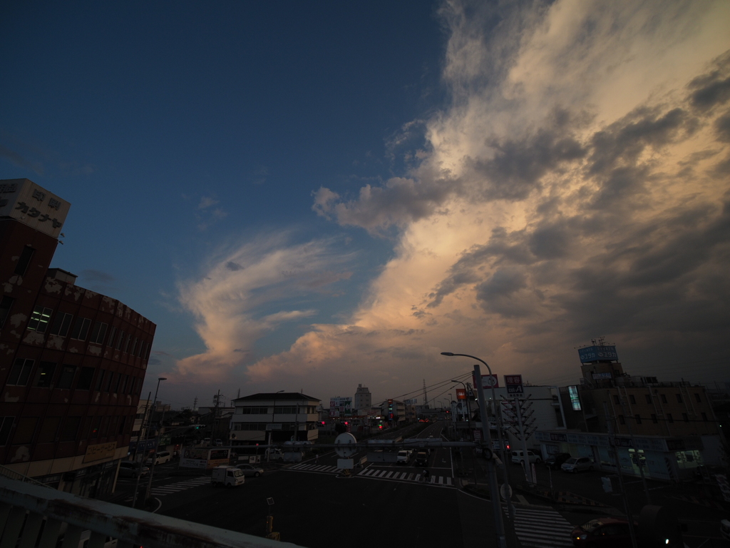 結構大きめの雲