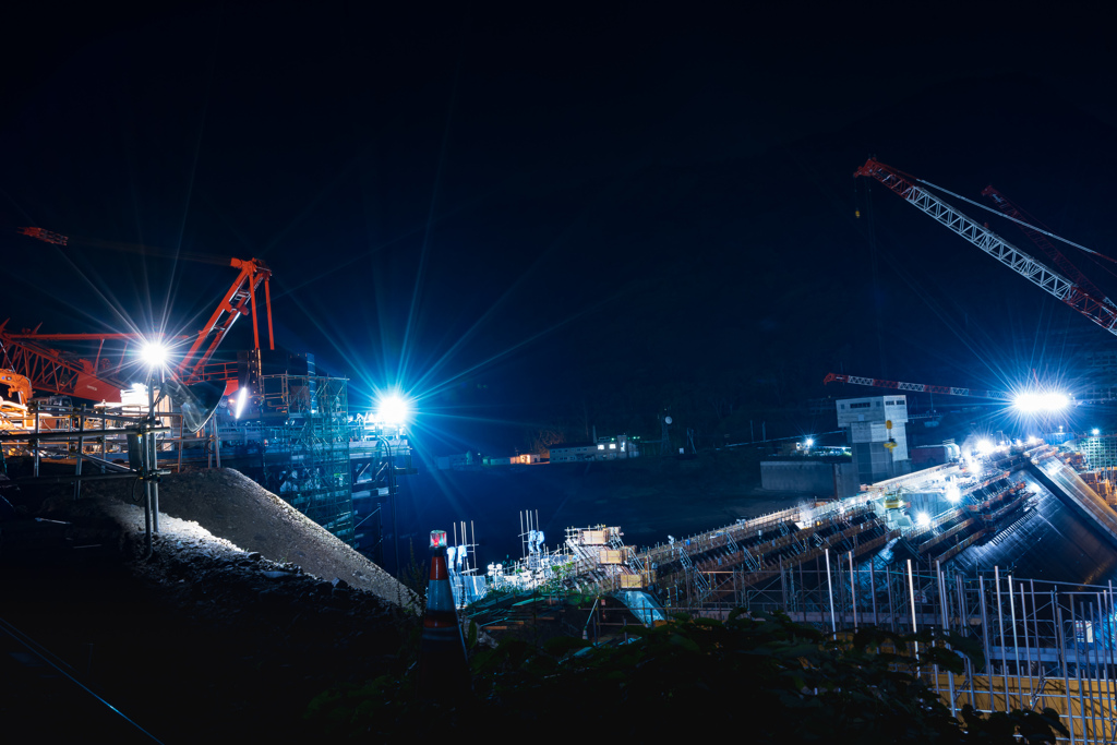 桂沢湖　三笠市