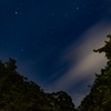 星空と雲