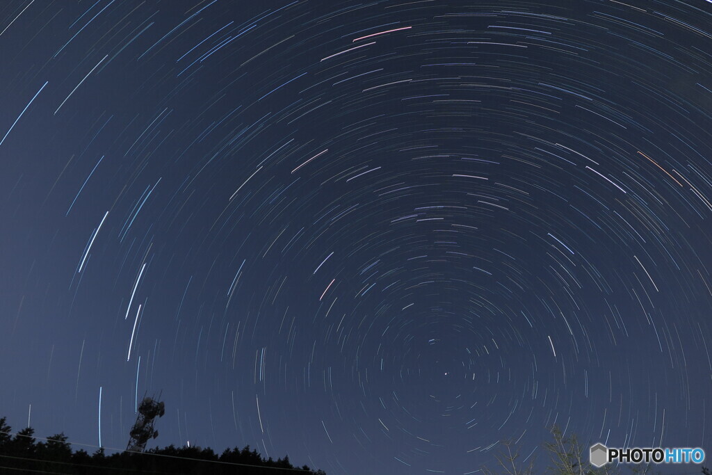 星の日周撮影