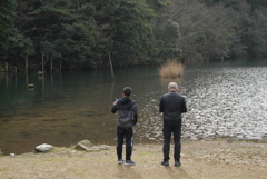 僕の背中、じいちゃんの背中