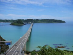 ７月の角島大橋