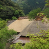 茅葺屋根の里から