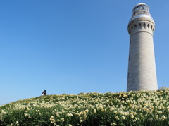 早春の灯台