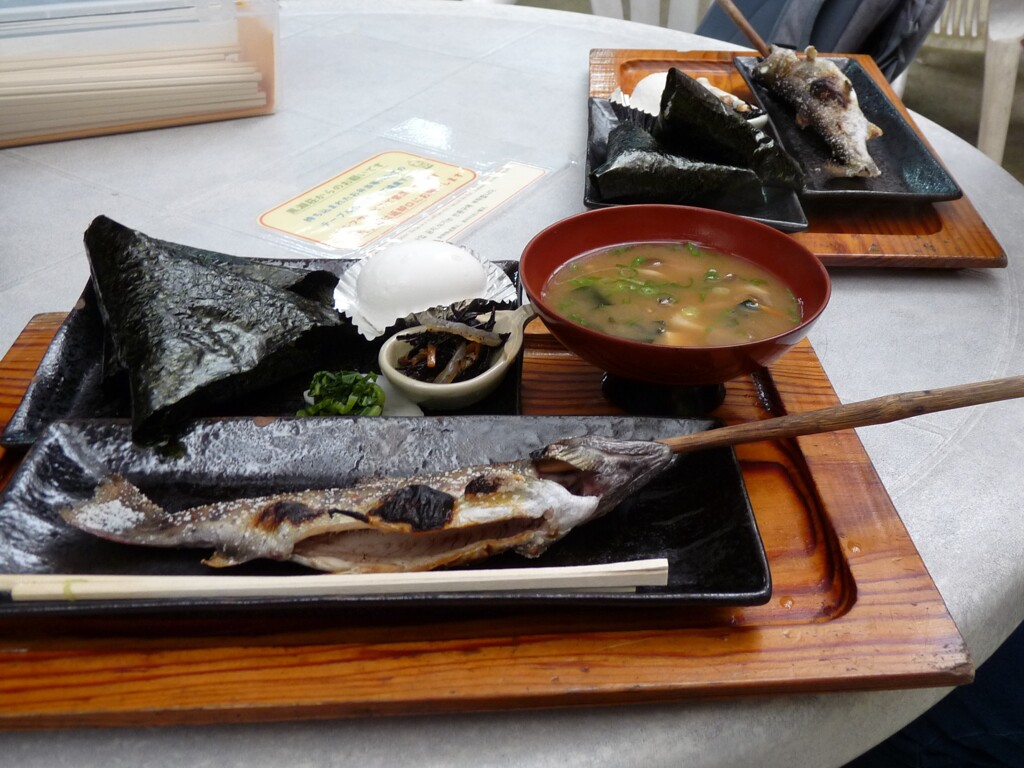 山女魚の塩焼き