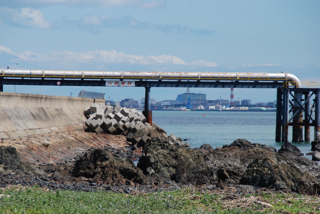 送油管のフレーム