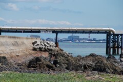 送油管のフレーム