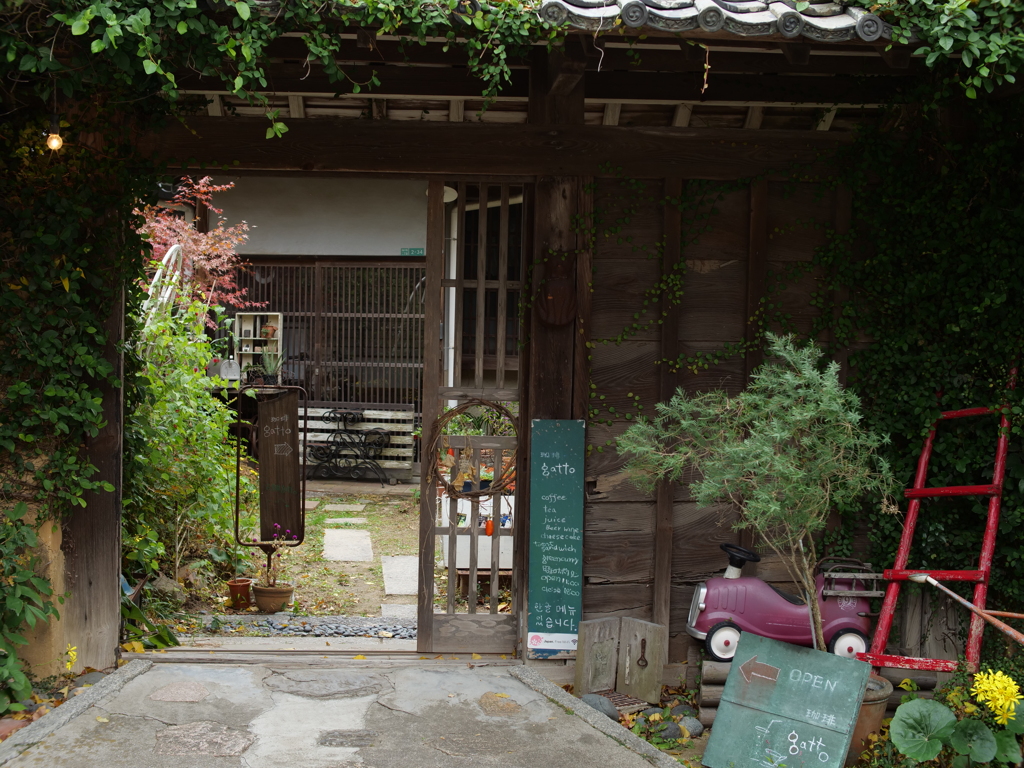 開いてますよ（長府散歩）