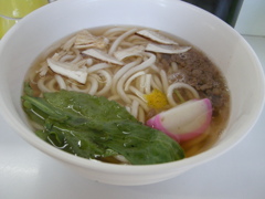 閑話休題　松茸うどん五百円