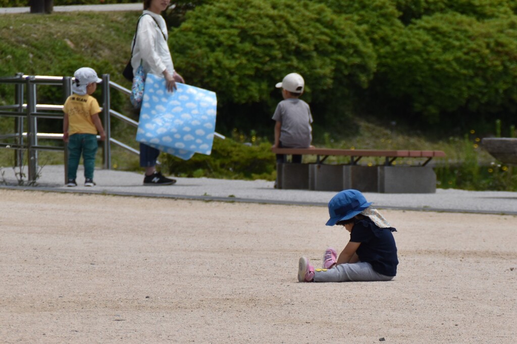 ちょっと待っててね