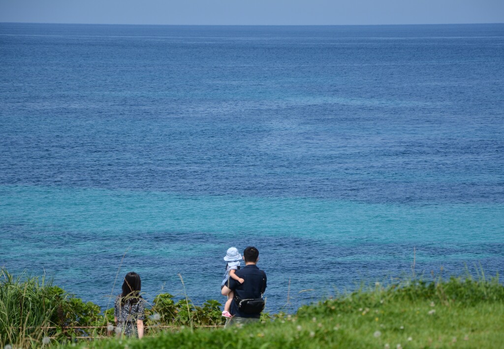 海を見ていた