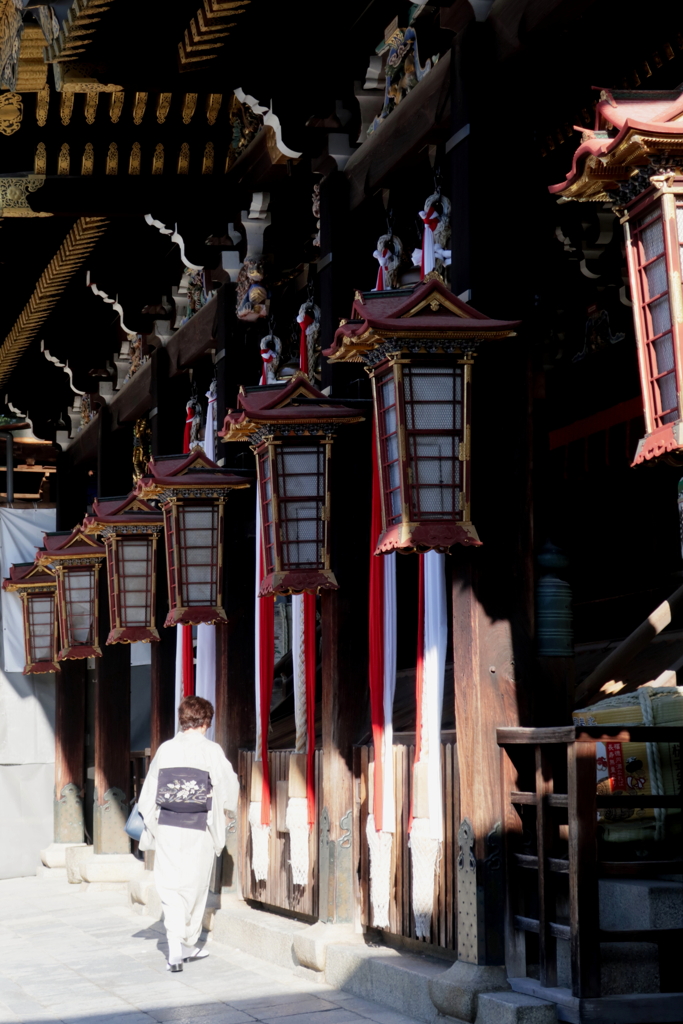 朝の天神さん