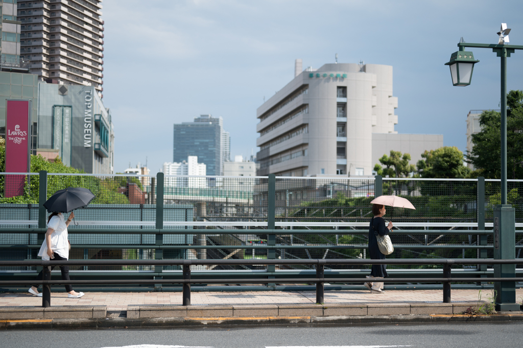 日傘の効用 #1