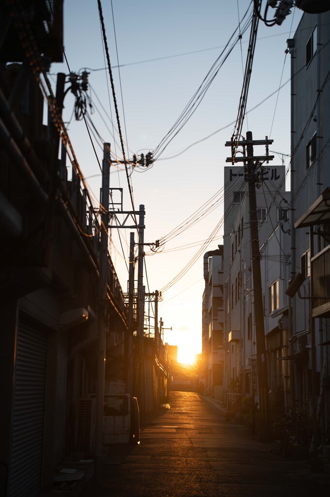 夕暮れの街 #2