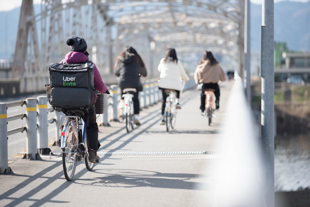 働く自転車