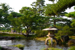 夕方の兼六園