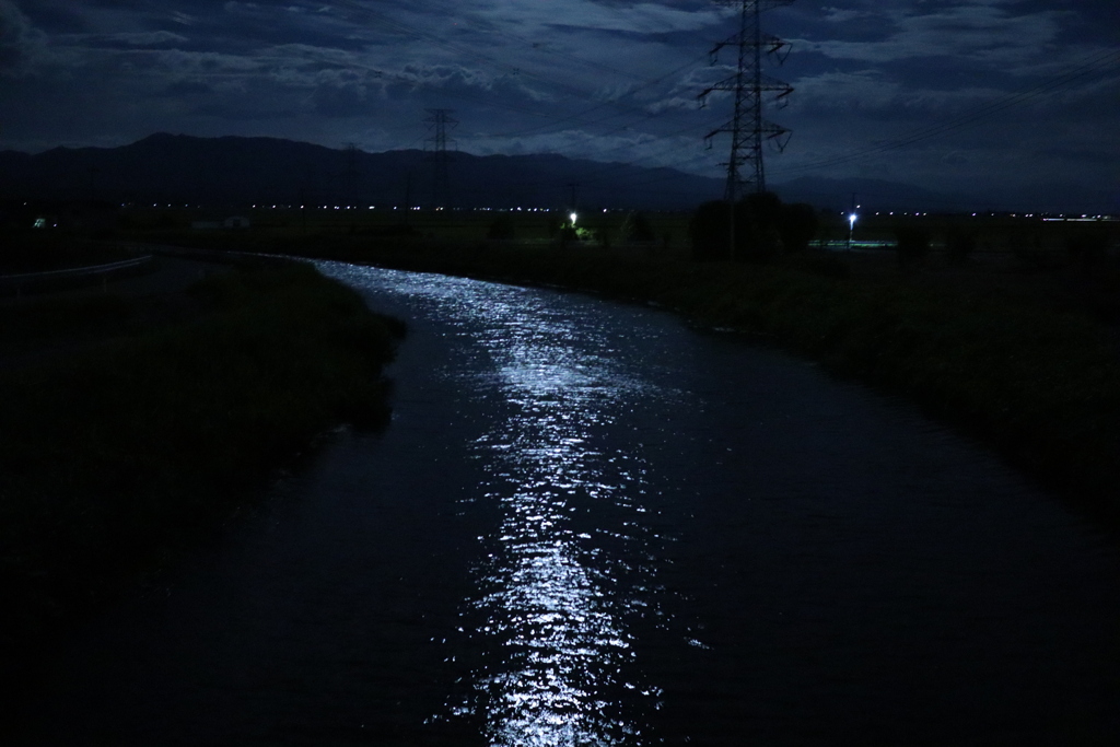 夜の太田川