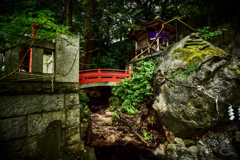 来宮神社 弁財天と弁天岩