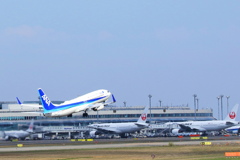 全日空 Boeing 737-881.