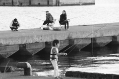 釣り家族