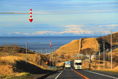 太平洋の日高連峰