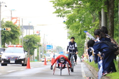 力いっぱいの声援