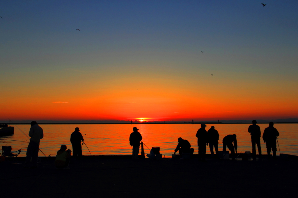 そろそろ帰り支度