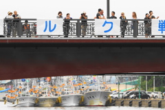 幣舞橋から