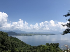 夏の琵琶湖