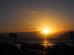 秋の夕暮れ