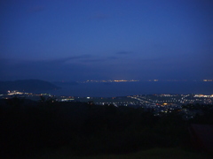 箱館山から見る夜景